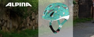 TouriSpo - 1x Alpina Ximo Flash Radhelm für Kinder