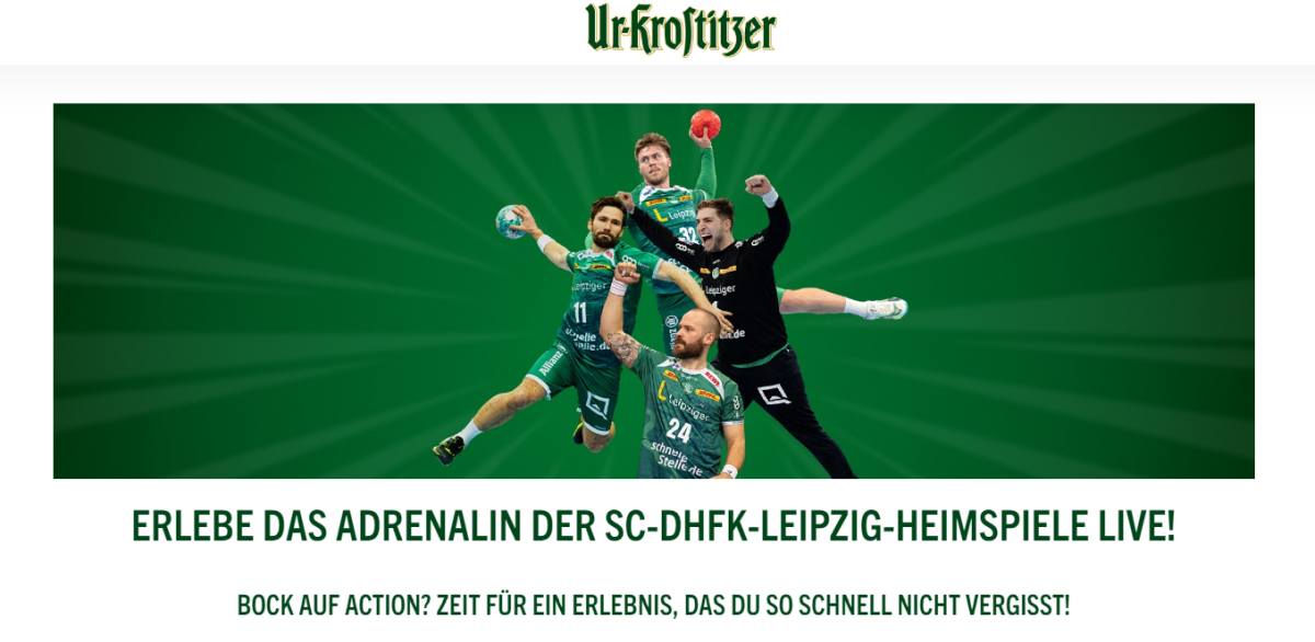 Gewinnspiel: 2x2 Tickets für die SC DHfK Leipzig Bundesliga-Heimspiele!