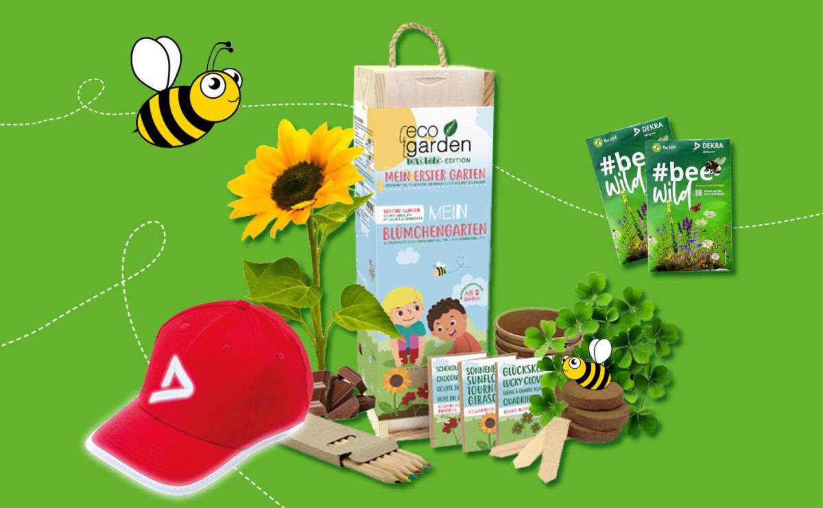 Gewinnspiel: DEKRA Kinderkappen & Pflanzensets gewinnen