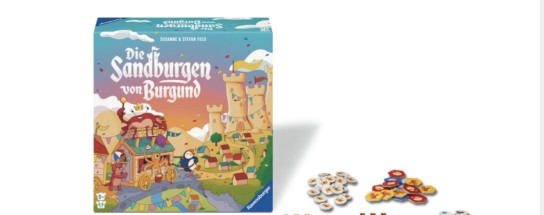 Iris Kater Verlag -  3 x Spiele „Die Sandburgen von Burgund“
