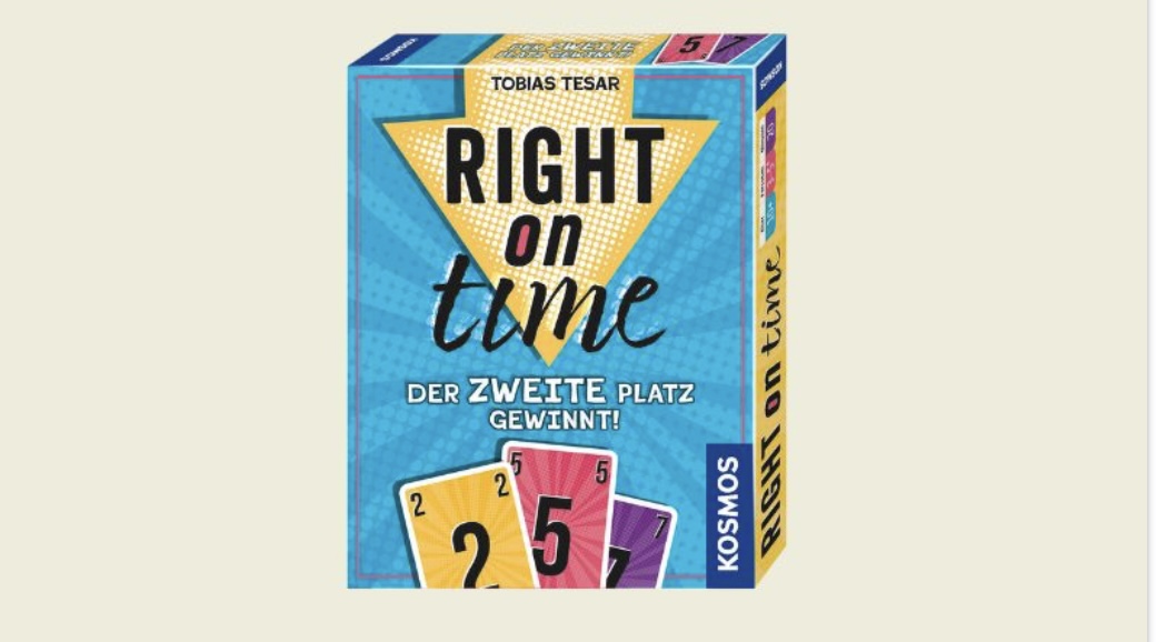 morefamily - Spiel "Right on time" von KOSMOS