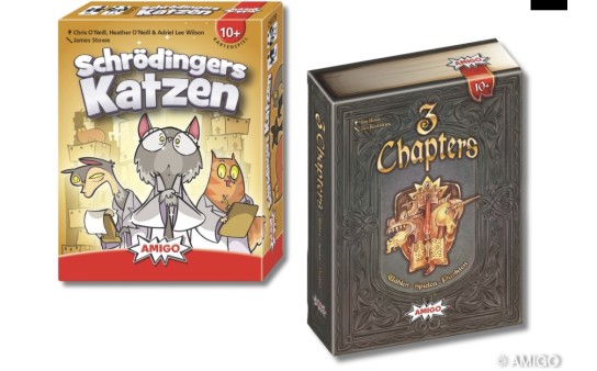 Ruhrpottkids - zwei Kartenspiele im Set (Schrödingers Katzen und 3 Chapters)