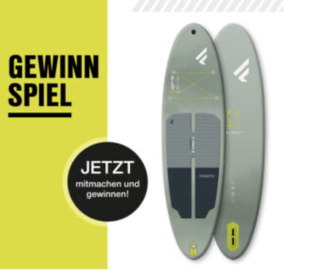 wir leben outdoor - SUP FANATIC ISUP FLY AIR S|L|T im Wert von 509 €