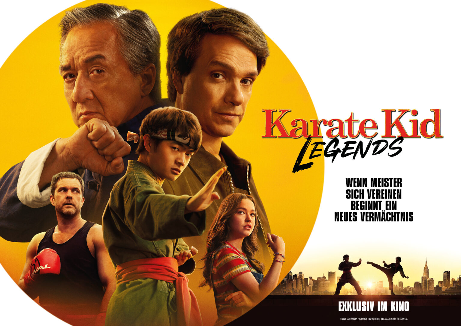 bauSpezi - Kinovorstellung KARATE KIDS LEGENDS für Dich und 50 Deiner Freunde sowie BauSpezi-Warengutscheine