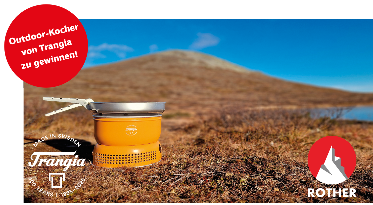 Bergverlag Rother - einen Outdoorkocher von Trangia