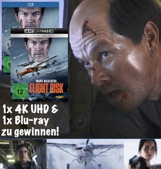 BLURAY-DISC - 2 x „Flight Risk“ (1x 4K UHD + 1x Blu-ray)