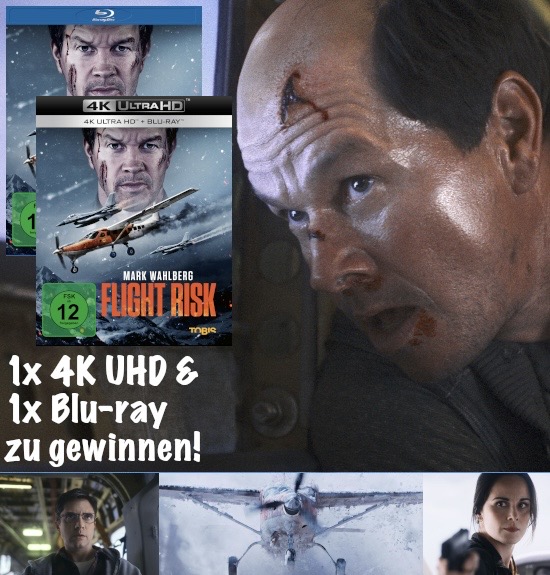 BLURAY-DISC - 2 x „Flight Risk“ (1x 4K UHD + 1x Blu-ray)