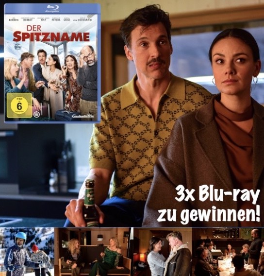 BLURAY-DISC - 3 x „Der Spitzname“ auf Blu-ray Disc