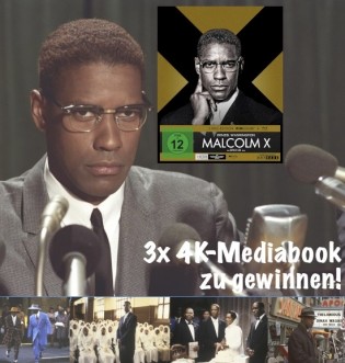 BLURAY-DISC - 3 x „Malcolm X“ in 4K auf Ultra HD Blu-ray im Mediabook