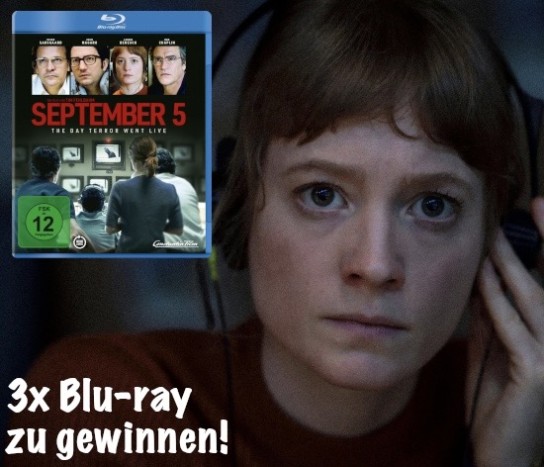 BLURAY-DISC - 3 x „September 5 - The Day Terror Went Live“ auf Blu-ray Disc
