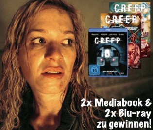 BLURAY-DISC - 4 x „Creep (2004)“ (2x Blu-ray + 1x Mediabook Cover A + 1x Mediabook Cover B)