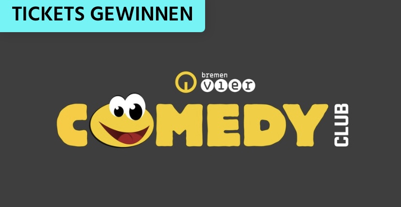 Bremen Vier - 2x2 Tickets für den Comedy Club am Do 08.05.2025 im Bremer Fritz.