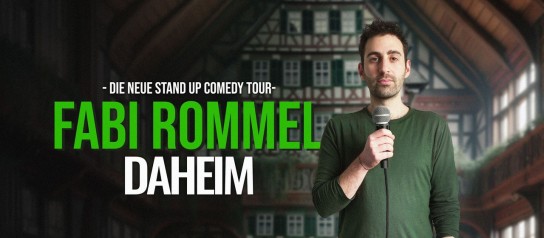 Bremen Vier - 2x2 Tickets für Fabi Rommel am 21. Mai in der Kulturetage in Oldenburg.