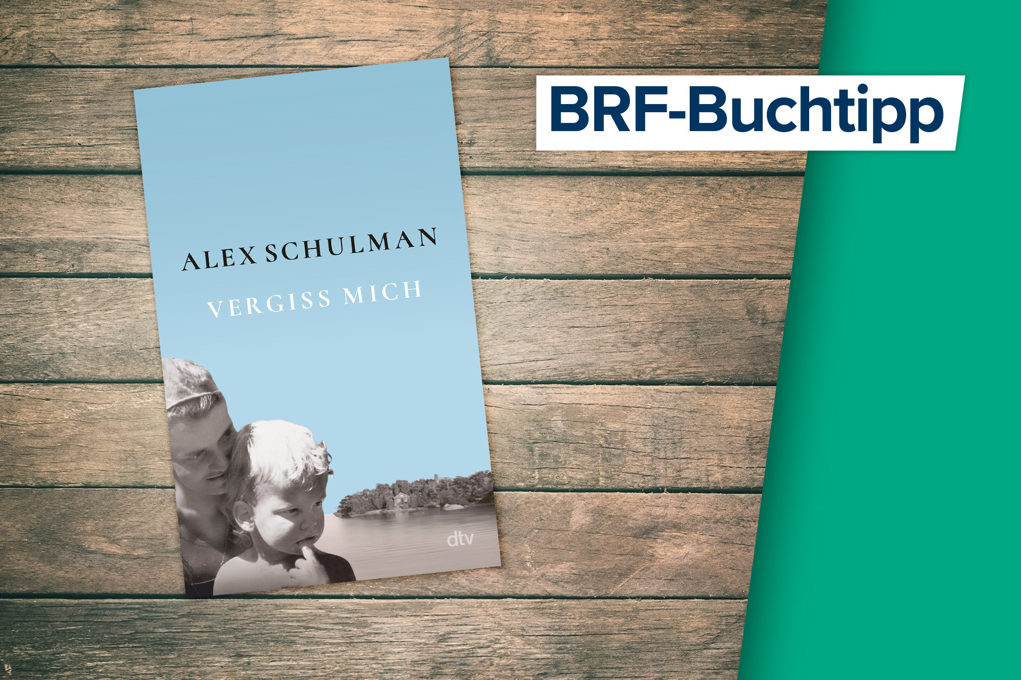 BRF1 - 2 x Buch "Vergiss mich" von Alex Schulman