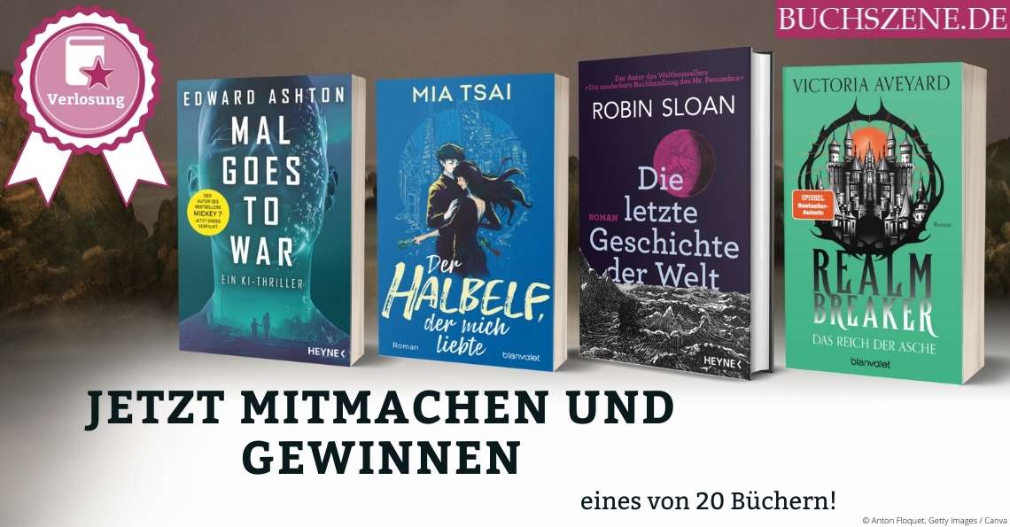 buchszene.de - 20 x SciFi- oder Fantasy-Büchern von Heyne und blanvalet