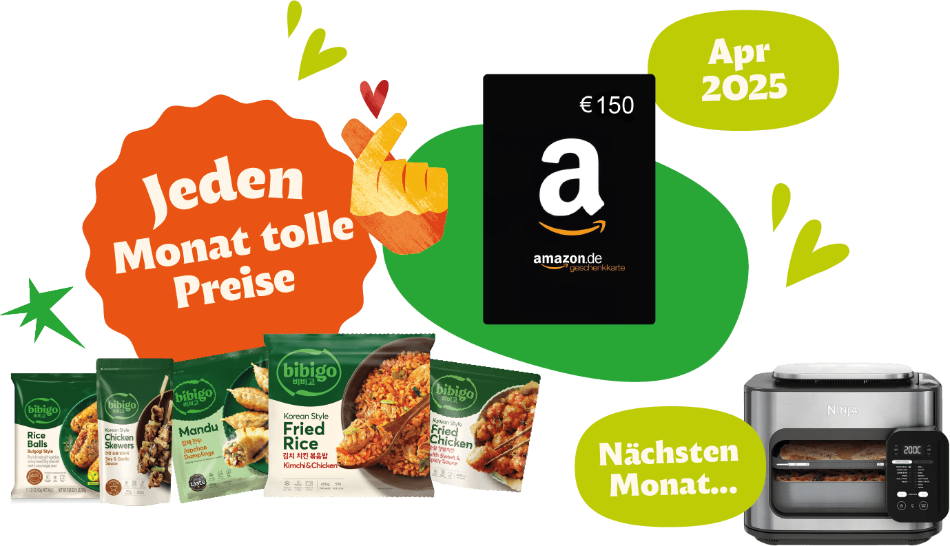 CJ Mainfrost Foods - Ninja Airfryer, Gutscheine uvm.
