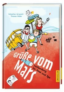 Enkelkind.de - Grüße vom Mars: zwei Gewinn-Sets, jeweils bestehend aus  einem Logbuch einem Kaleidoskop leuchtenden Sternchen und der Buchvorlage