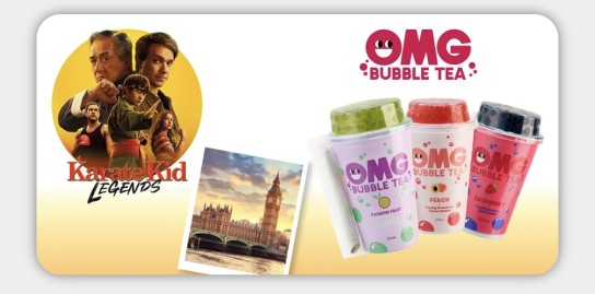 familia - eine Reise nach London oder eins von 50 Fanpaketen (Bubbletea)