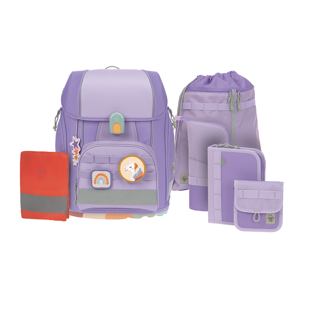farbfilm verleih -  1x UNIQUE BOXY Schulranzen Set der Marke LÄSSIG,  1x PROPELLER RUCKSACK der Marke LÄSSIG