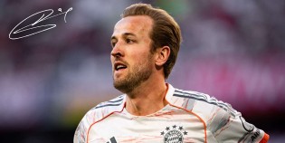 FC Bayern - ein von Harry Kane signiertes FC Bayern München Away-Trikot 25/26