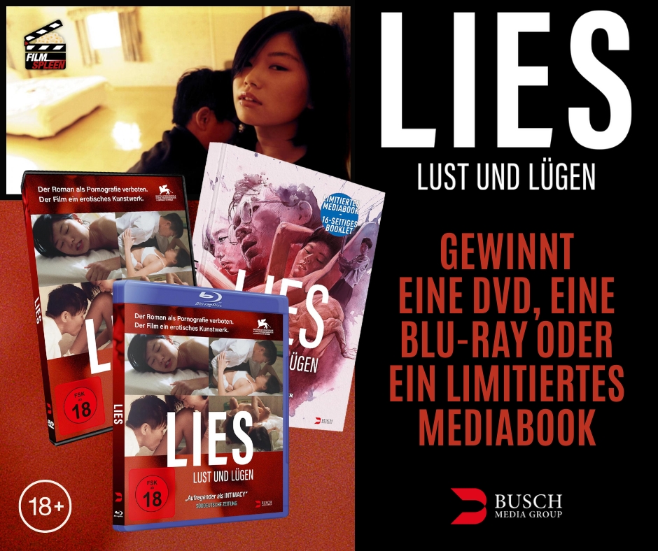 filmspleen - „LIES – LUST UND LÜGEN“ eine DVD, eine Blu-ray oder ein limitiertes Mediabook
