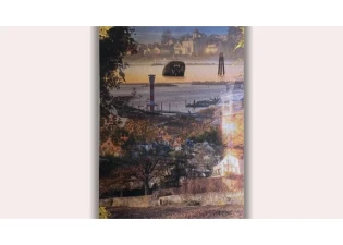 Hamburg Magazin - 1x1 Kunstdruck "Hamburg Blankenese" der Hamburger Künstlerin Annabelle Hoffmann