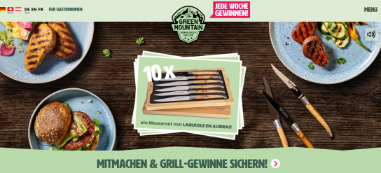 Hilcona - 3x1 Massivholz Esstisch bis maximal 3.000 € vom Schreiner, 10x Geschirrset, 10x Feuerschale und 10x Steakmesser (Produktkauf)
