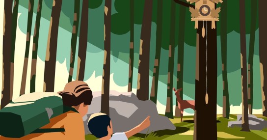 Hochschwarzwald Tourismus - eine Kuckucksuhr der Firma HEKAS