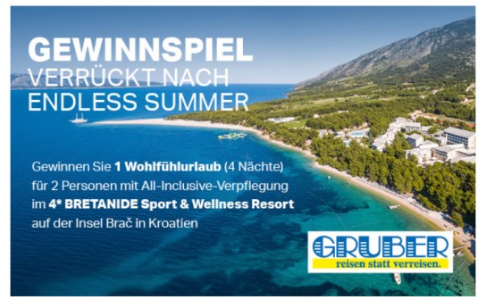 HUMANIC - Wohlfühlurlaub (4 Nächte) im 4* BRETANIDE Sport & Wellness Resort– inklusive All-Inclusive-Verpflegung und Unterkunft im Superior-Doppelzimmer