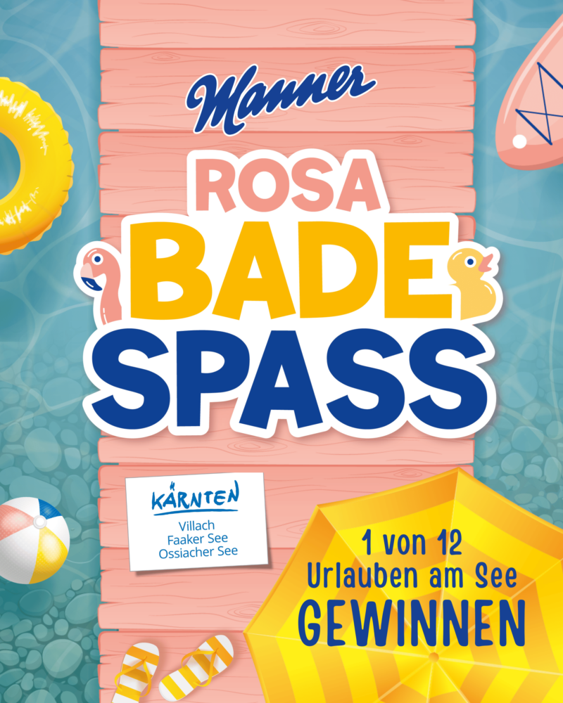 Josef Manner -  1 von 12 Sommer-Urlauben: Naturel Dorf SCHÖNLEITN• Hotel Naturel Hoteldorf SEELEITN• Theresienhof• Hotel Karnerhof• Hotel Seerose• Terrassen Camping Ossiacher See