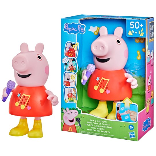 Kinder.de -  1×2 Kinotickets für die Vorstellung „ Peppa und das neue Baby“  am 1. Juni in Berlin, Köln, Hamburg und 1x Talk&Sing Peppa Wutz von Hasbro