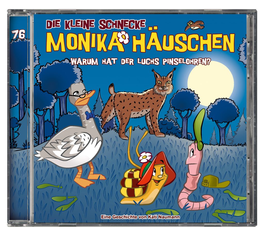 Kinder.de - fünf “Die kleine Schnecke „Monika Häuschen“ Folge 76” Hörspiel-CDs