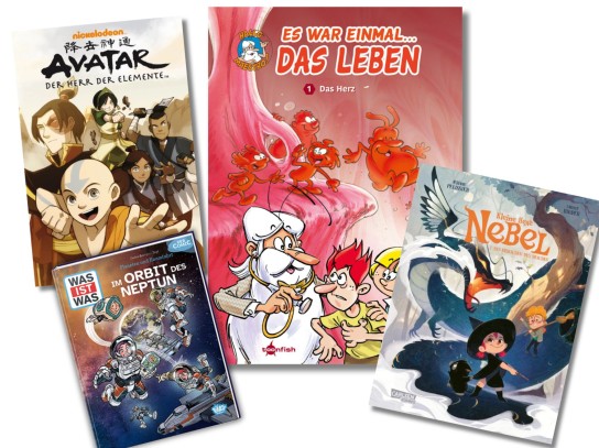 kinderzeit-bremen - Comic-Pakete mit 