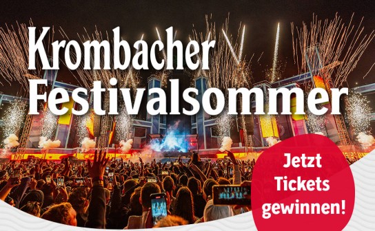 Krombacher: 3×2 Tickets für das Inselfieber Festival 2025