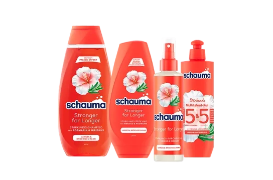 kultur-topf.de -  3 x die Pflegeserie Schauma Stronger for Longer