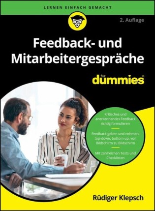 Mainlike - 1x das Buch „Feedback- und Mitarbeitergespräche für Dummies“ von Dr. Rüdiger Klepsch