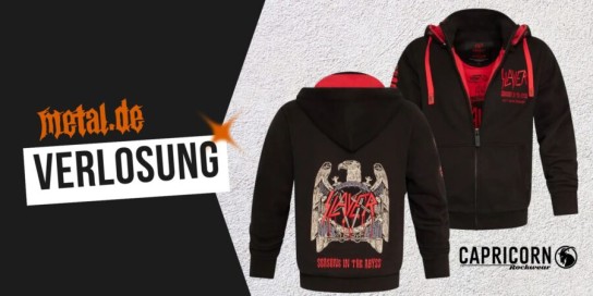 metal.de - 1x eine hochwertige Kapuzenjacke von SLAYER „Seasons In The Abyss“