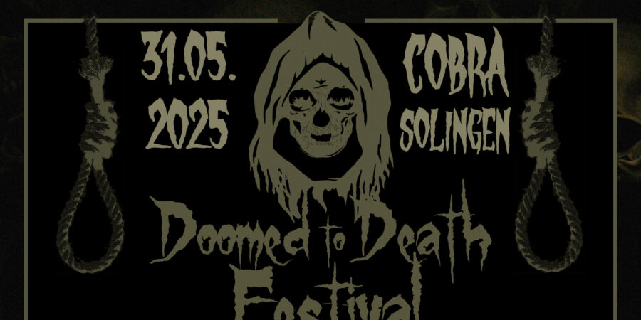 metal.de - 2x ein Presale Bundle, 2x je ein reguläres Ticket für das Doomed To Death Festivals am 31. Mai  im Cobra in Solingen