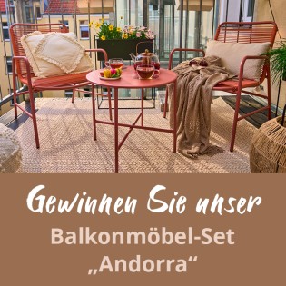 Möbel Höffner - Balkonmöbel-Set "Andorra"