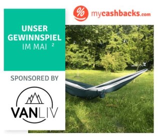 mycashbacks.com: ein VANLIV Hängematte wird verlost