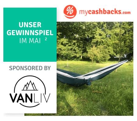 mycashbacks.com: eine VANLIV Hängematte wird verlost