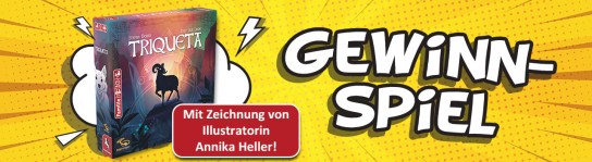 Pegasus - ein Exemplar (Spiel) von Triqueta 2te Auflage mit einer Zeichnung von Illustratorin Annika Heller