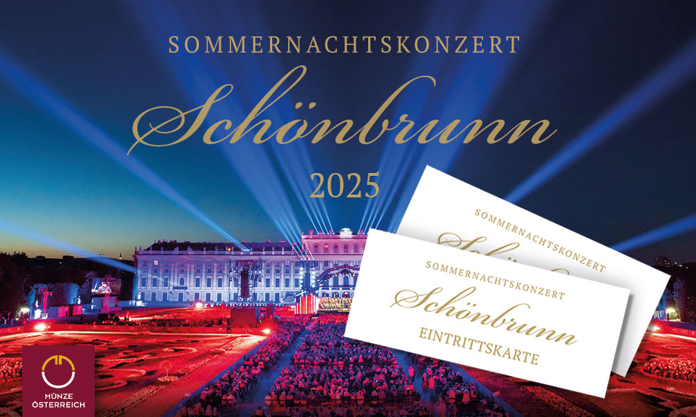 proaurum - 2 Tickets inklusive Übernachtung für das Sommernachtskonzert in Schönbrunn (Wien)