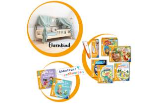 Ravensburger - 1x Bett + Zubehör von Ehrenkind im Wert von bis zu 600 € und weitere Gewinne