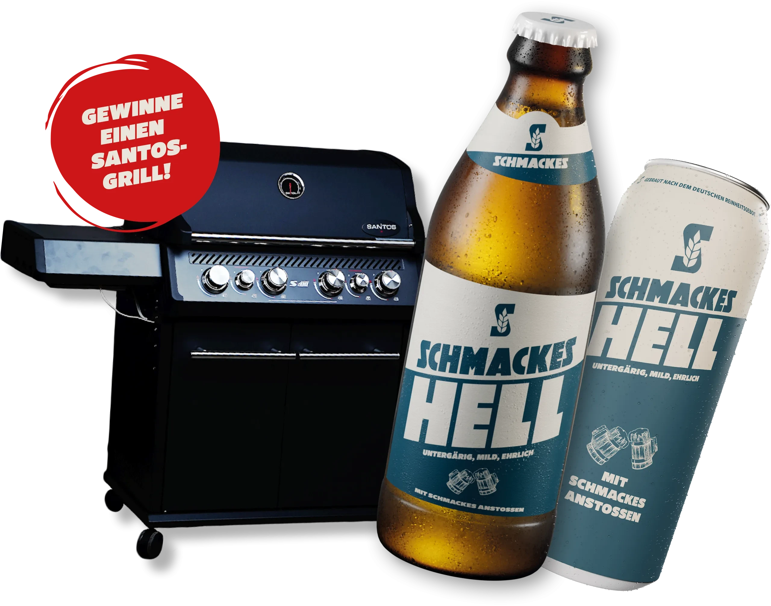 REWE - 10x Santos-Grill im Wert von je 1.249,00€