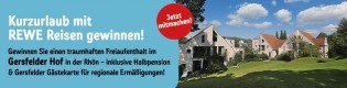 REWE Reisen - einen 3-tägigen Aufenthalt im Hotel Gersfelder Hof im UNESCO-Biosphärenreservat Rhön