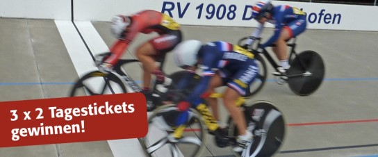 Rheinpfalz - 3 x 2 Tagestickets für die Radrennbahn Dudenhofen: Pfingstmontag 2025, 09.06.2025