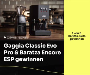 roastmarket - 2x1 Barista-Set mit Gaggia Clasic Evo Pro und Baratza Encore ESP