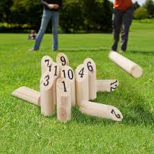Sailer Verlag - je 1 x Kubb Wikinger Wurfspiel, Slackline von Trailblaze und Roundnet von Spikeball