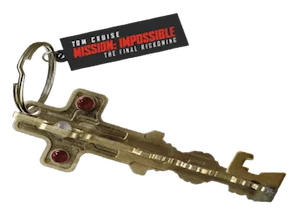 SHOCK2 - 2 x MISSION: IMPOSSIBLE – THE FINAL RECKONING Goodie Package mit Luftkompressor für Reifen, 1 x 2 Kinogutscheinen und Schlüsselanhänger